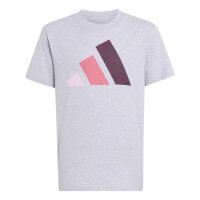 adidas Essentials T-Shirt Kinder - lgreyh/clpink/purtur/