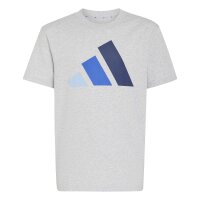 adidas Essentials T-Shirt Kinder - lgreyh/globlu/royblu/