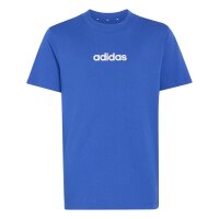 adidas Essentials T-Shirt Kinder - royblu/white
