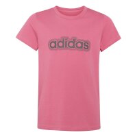 adidas Essentials T-Shirt Kinder - pnkfus/grey six
