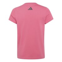 adidas Essentials T-Shirt Kinder - pnkfus/grey six