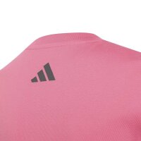 adidas Essentials T-Shirt Kinder - pnkfus/grey six