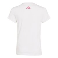 adidas Essentials T-Shirt Kinder - white/pnkfus