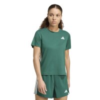 adidas Workout Essentials 3-Stripes T-Shirt Damen - cgreen