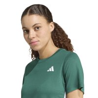 adidas Workout Essentials 3-Stripes T-Shirt Damen - cgreen