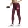 adidas Train Essentials Big Logo Full Length Leggings Damen - maroon