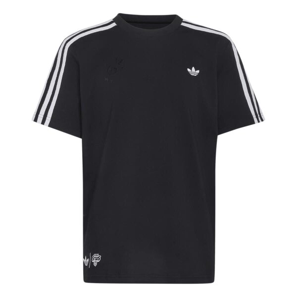 adidas Graphic Loose T-Shirt Kinder - black/white