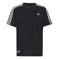 adidas Graphic Loose T-Shirt Kinder - black/white