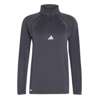 adidas Tech Apparel 1/4 Zip Sweatshirt Herren - carbon/purtur