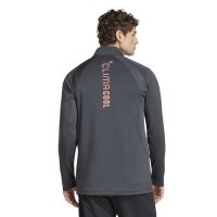 adidas Tech Apparel 1/4 Zip Sweatshirt Herren - carbon/purtur