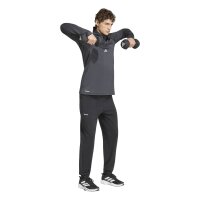 adidas Tech Apparel 1/4 Zip Sweatshirt Herren - carbon/purtur