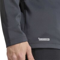 adidas Tech Apparel 1/4 Zip Sweatshirt Herren - carbon/purtur