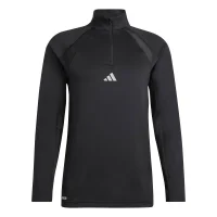 adidas Tech Apparel 1/4 Zip Sweatshirt Herren - black