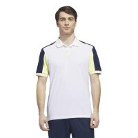 adidas Beyond The Course Vent Twistknit Shirt Polo Herren - white/frolem