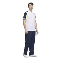 adidas Beyond The Course Vent Twistknit Shirt Polo Herren - white/frolem