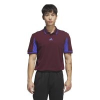 adidas Beyond The Course Vent Twistknit Shirt Polo Herren - maroon/dualin