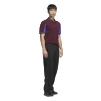 adidas Beyond The Course Vent Twistknit Shirt Polo Herren - maroon/dualin