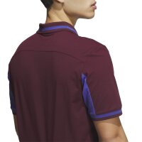 adidas Beyond The Course Vent Twistknit Shirt Polo Herren - maroon/dualin