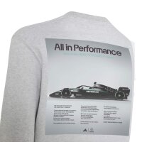 adidas Mercedes-AMG Petronas F1 Team Graphic 04Y Sweatshirt Kinder - lgreyh/semiru