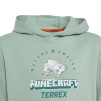 adidas Minecraft Terrex Hoodie Kinder - hazgrn