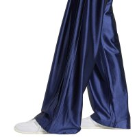 adidas Satin lange Hose Damen - dkblue