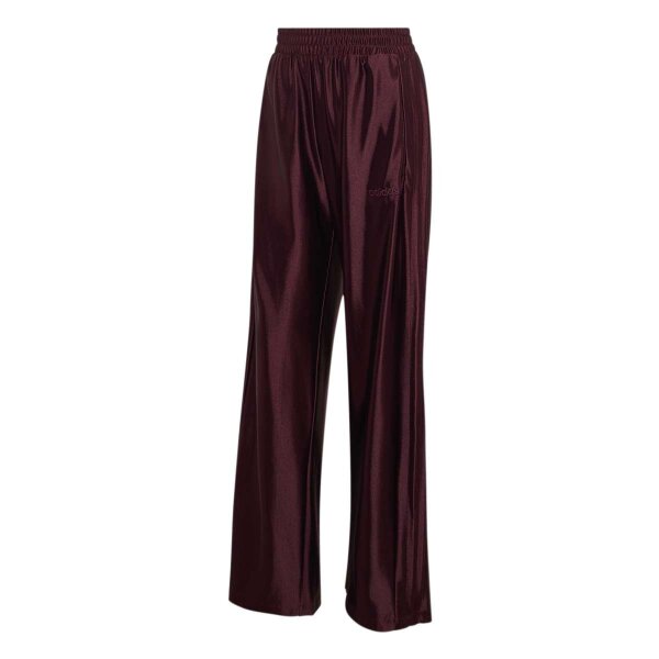adidas Satin lange Hose Damen - maroon