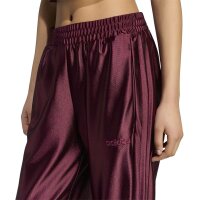 adidas Satin lange Hose Damen - maroon