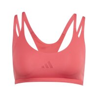 adidas Optimé Workout Strappy Light Support Sport BH Damen - purtur