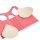 adidas Optimé Workout 3-Stripes Support Sport BH Damen - purtur/corpnk