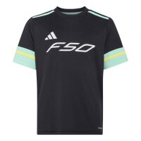 adidas F50 Short Trikot Kinder - black/pulmin/sollem