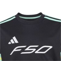 adidas F50 Short Trikot Kinder - black/pulmin/sollem