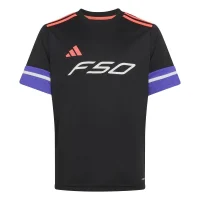 adidas F50 Short Trikot Kinder - black/solpur/white