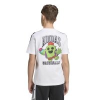 adidas Graphic Loose T-Shirt Kinder - white/black