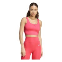 adidas Optime Workout Twist Light Support Bra Tanktop Damen - purtur