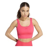 adidas Optime Workout Twist Light Support Bra Tanktop Damen - purtur