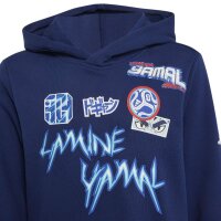 adidas LY Ani Graphic Hoodie Kinder - dkblue