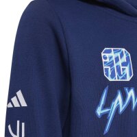 adidas LY Ani Graphic Hoodie Kinder - dkblue
