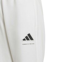 adidas Slogan Fleece lange Hose Kinder - white/black