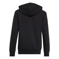 adidas Slogan Fleece Hoodie Kinder - black