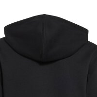 adidas Slogan Fleece Hoodie Kinder - black