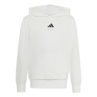 adidas Slogan Fleece Hoodie Kinder - white