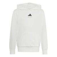 adidas Slogan Fleece Hoodie Kinder - white
