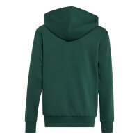 adidas Slogan Fleece Hoodie Kinder - cgreen