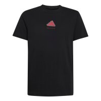 adidas Slogan Single Jersey T-Shirt Kinder - black