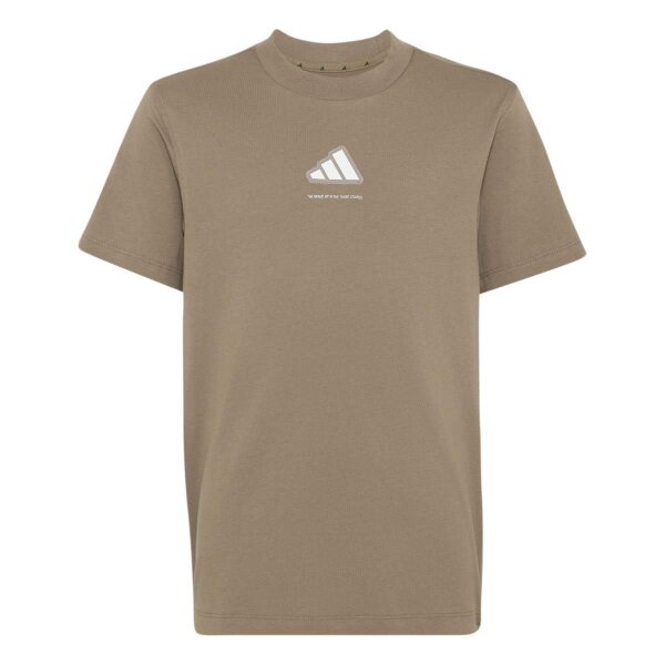adidas Slogan Single Jersey T-Shirt Kinder - khasix