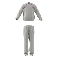adidas LG Linear Set Kinder - lgreyh/clpink/duamag