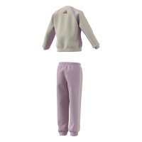 adidas LG Linear Set Kinder - crewht/clpink/dualma