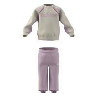 adidas Ing Linear Set Baby - crewht/clpink/duamag