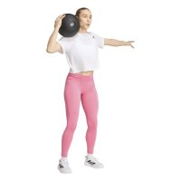 adidas 3 Stripes Studio All ME 7/8 X-Over Leggings Damen - pnkfus