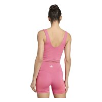 adidas 3 Stripes Studio All ME Light Support Tanktop Damen - pnkfus